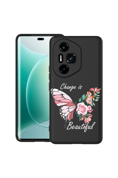 bestcase Carcasă ultra subțire din TPU pentru Honor 300 Pro / 300 Ultra, Schi...