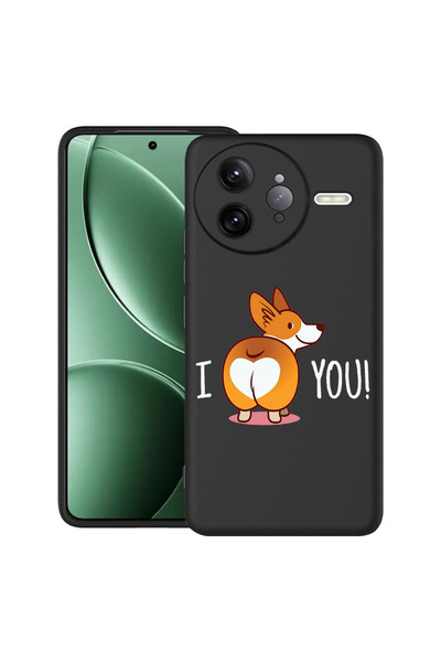 bestcase Carcasă ultra subțire TPU pentru Poco F7 Ultra, emoji dulce cu cățel...