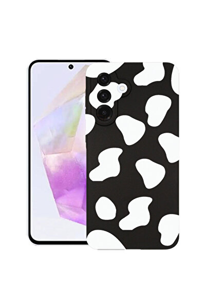 bestcase Θήκη TPU εξαιρετικά λεπτή για Samsung Galaxy S25 FE, μαύρη αγελάδα, ...