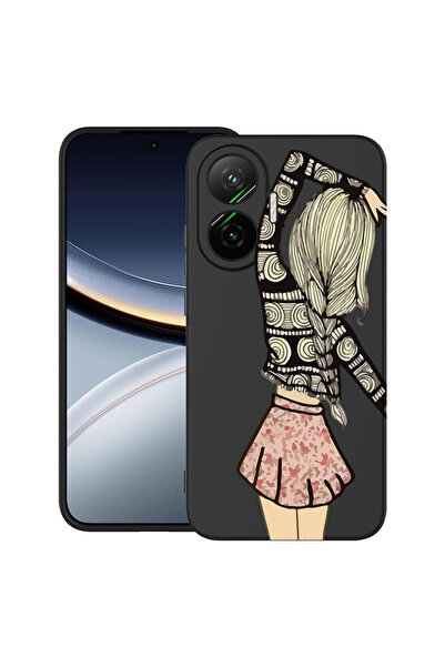 bestcase Carcasă ultra subțire din TPU pentru Poco F7, Girl Friend, 2052009 B...