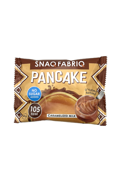 SNAQ FABRIQ فطيرة محشوة بدون سكر سناك فابريك، 45 غرام، حليب مكثف مغلي