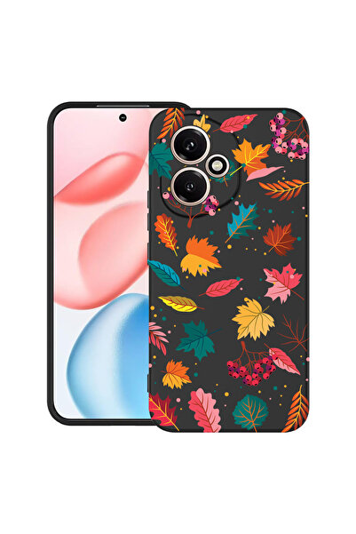 bestcase Carcasă ultra subțire TPU pentru Honor 400, culori de toamnă - frunz...