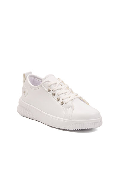 AYK'S White-White Unisex Sports Shoes 201 g
