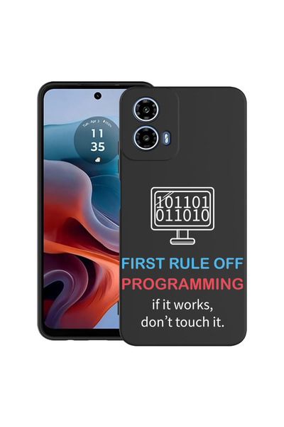 bestcase Carcasă ultra subțire din TPU pentru Motorola Moto G45, IT First Rul...