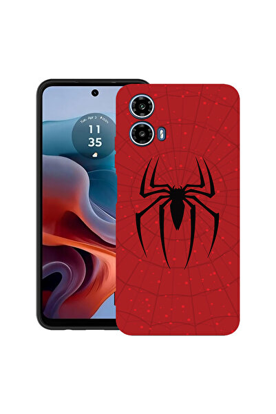 bestcase Carcasă ultra subțire din TPU pentru Motorola Moto G45, Spider, 2052...