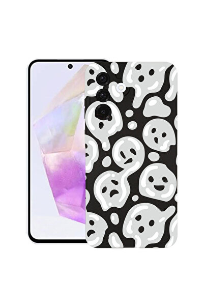 bestcase Θήκη TPU εξαιρετικά λεπτή για Samsung Galaxy S25 FE, γκρι Acid Smile...