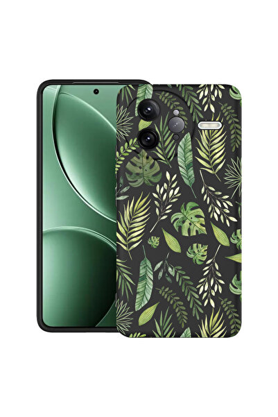 bestcase Carcasă TPU ultra subțire pentru Poco F7 Ultra, frunze verzi, 205201...