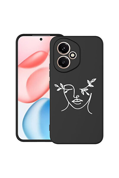 bestcase Carcasă ultra subțire TPU mat pentru Honor 400, model feminin abstra...