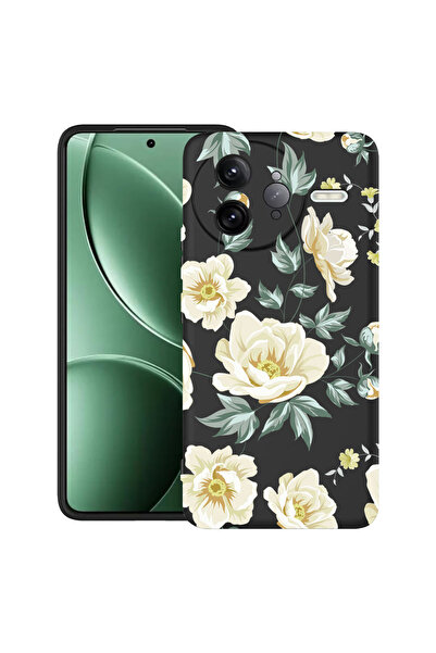 bestcase Carcasă ultra subțire TPU Mat pentru Poco F7 Ultra, flori, 2052010 B...