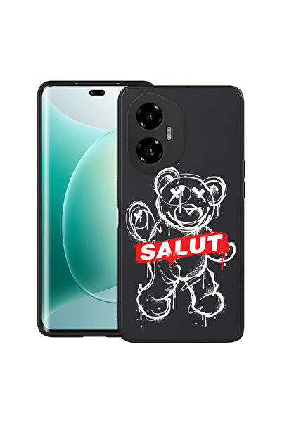 bestcase Carcasă ultra subțire TPU pentru Honor 300, Teddy Bear Salut, 205201...