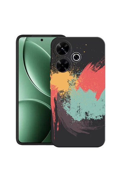 bestcase Carcasă ultra subțire TPU Mat pentru Xiaomi Redmi 13x, Pictură, 2052...