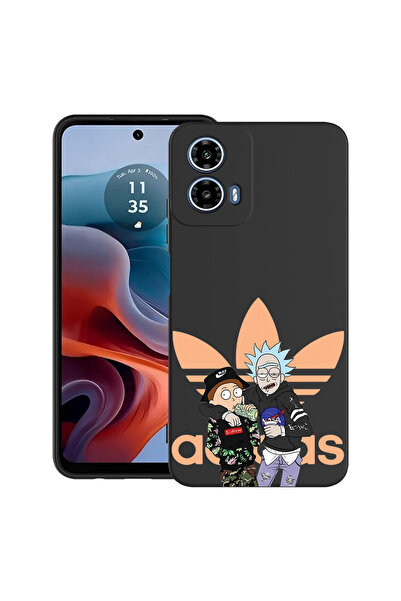 bestcase Carcasă ultra subțire din TPU pentru Motorola Moto G45, Rick, 205202...