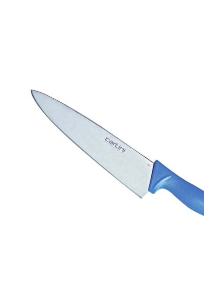 Godrej Cartini Classic Chef Knife, Stainless Steel Heavy Duty Slicing and Dicing Meat 10"- Blue