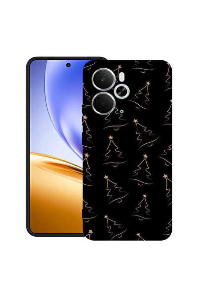bestcase Carcasă ultra subțire TPU Mat pentru Realme 14T, Brad de Crăciun, 20...