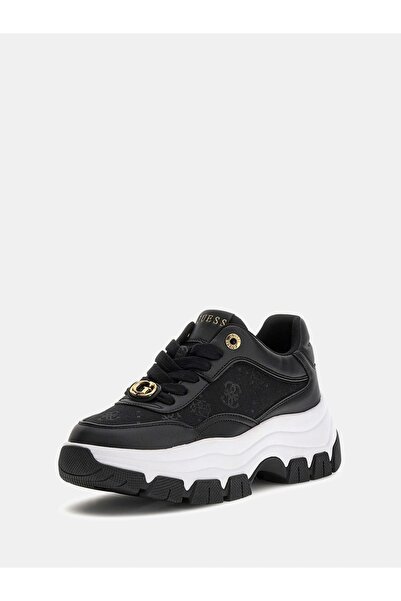 Guess Berrett2 Kadın Siyah Sneaker FLFBRTELE12-BLACK