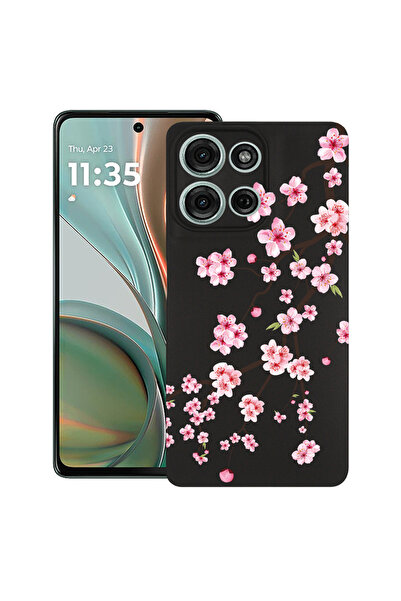 bestcase Carcasă ultra subțire TPU pentru Motorola Moto G Power (2025), cireș...