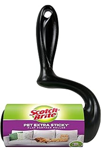 Generic Scotch-Brite Pet Extra Sticky Lint Roller Flat Surface 48 Sheets, 1 roller/pack | Ideal for cleaning