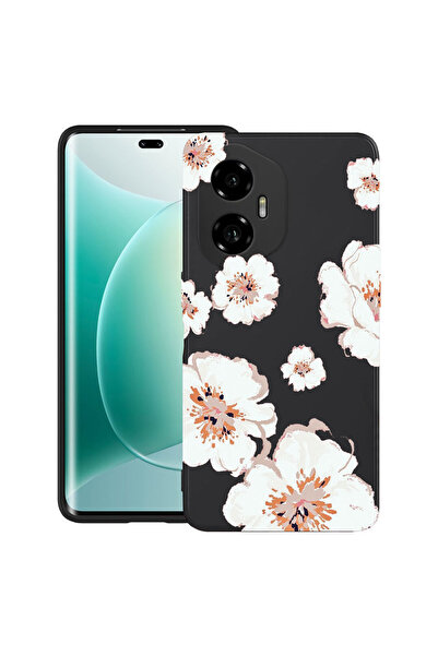 bestcase Carcasă ultra subțire TPU pentru Honor 300, culori pastelate - flori...
