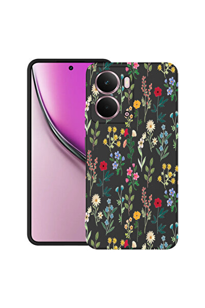 bestcase Carcasă ultra subțire TPU Mat pentru Realme P3, flori de primăvară, ...