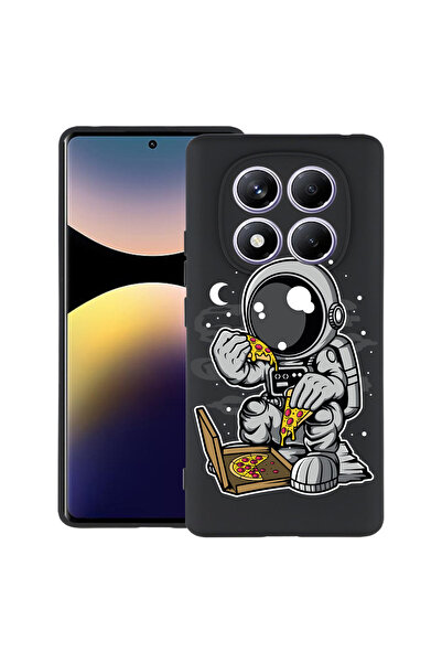 bestcase Carcasă ultra subțire TPU pentru Xiaomi Redmi Note 15 5G, Astronaut Pizza, 2082903 B 1004