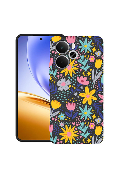 bestcase Carcasă ultra subțire TPU pentru Realme 14 5G, cu design Little Flow...