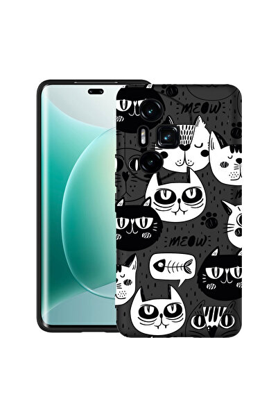 bestcase Carcasă ultra subțire din TPU pentru Honor 300 Pro / 300 Ultra, Cool Cats, 2052018 B 1029