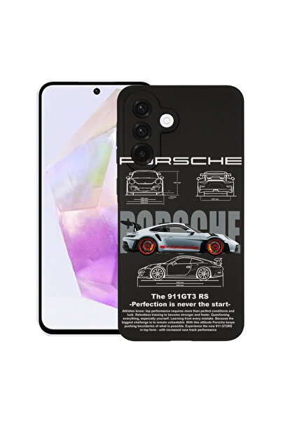 bestcase Ултра тънък TPU матов калъф за Samsung Galaxy S25 FE, Porsche, 20520...