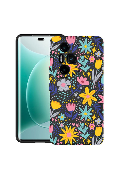 bestcase Carcasă ultra subțire TPU pentru Honor 300 Pro / 300 Ultra, flori mi...