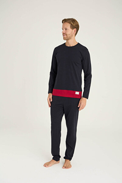 KLY 100% Cotton Men's Luxury Design Pajama Set