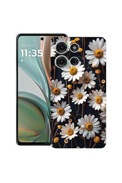 bestcase Carcasă ultra subțire din TPU pentru Motorola Edge 50, 3D Daisy, 206...