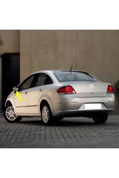 Bisra Fiat Linea 2007-2017 Sol Dış Ayna Camı Elektrikli Isıtmalı 71740498