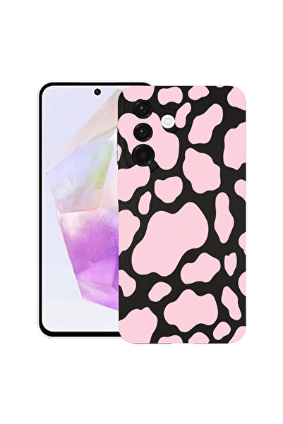 bestcase Θήκη TPU εξαιρετικά λεπτή για Samsung Galaxy S25 FE, ροζ αγελάδα, 20...