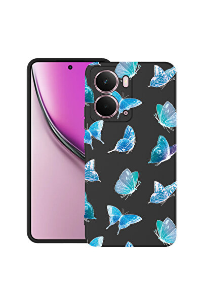 bestcase Carcasă ultra subțire TPU Mat pentru Realme P3, model fluture, 20520...