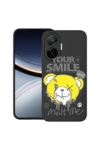 bestcase Carcasă ultra subțire TPU pentru Poco F7, Teddy Bear Your Smile Melt...