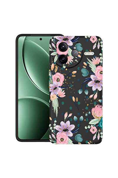 bestcase Θήκη TPU εξαιρετικά λεπτή για Poco F7 Ultra, Συλλογή Λουλουδιών, 205...