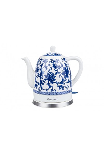 ROHNSON Ceramic kettle R7808, 1200 W, 1.5 l, cordless, 360° rotating base,