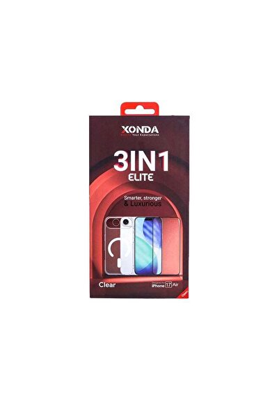 xonda حزمة Elite 3IN1 Iphone 17 AIR Clear