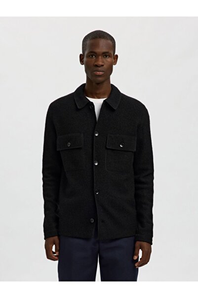 Selected Homme Strickjacke 100% Woll