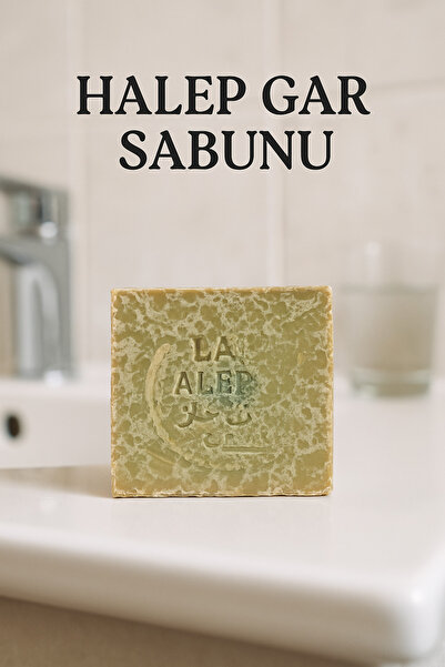Newleaf Halep Gar Sabunu – Geleneksel Zeytinyağlı ve Defneli Doğal Sabun 110g