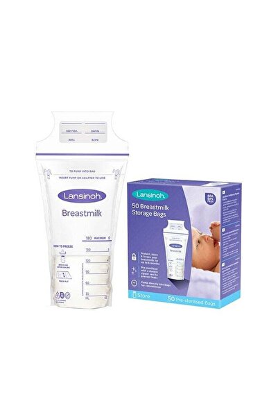 Generic أكياس تخزين حليب الأم - عبوة من 50 كيسًا