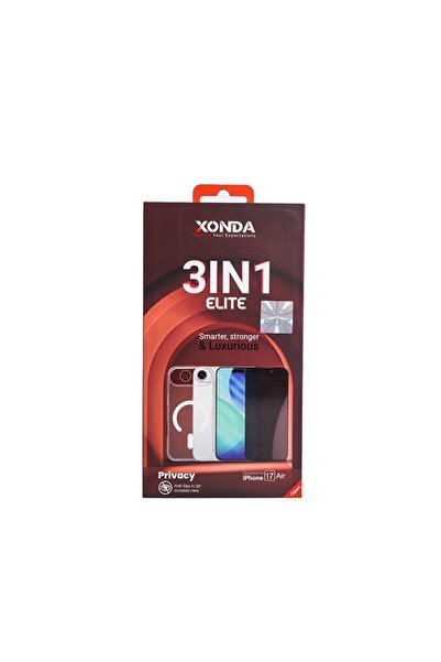 xonda حزمة Elite 3IN1 Iphone 17 AIR Privacy