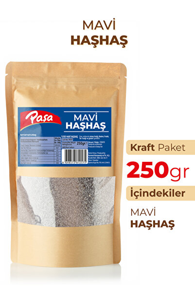 Paşa Kuruyemiş Mavi Haşhaş 250 Gr