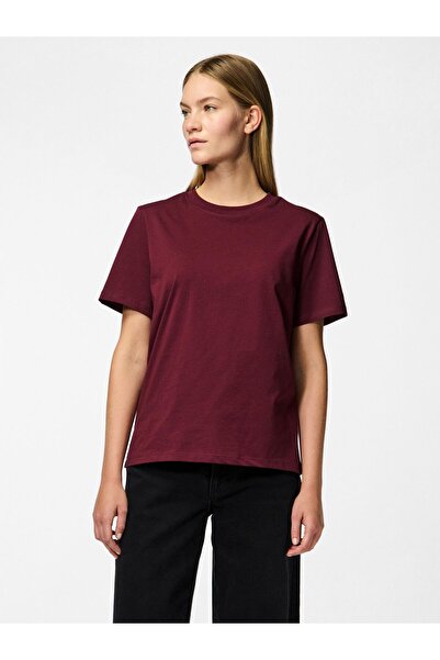 PIECES T-Shirt PCRIA Baumwoll