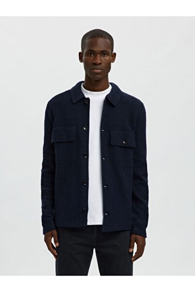 Selected Homme Strickjacke 100% Woll