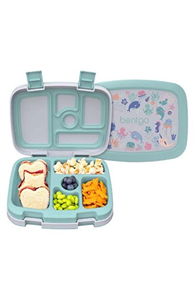 Bentgo Lunch Box for Kids with Five Compartments in Marine Designs