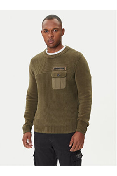 Aeronautica Militare Men's Sweater 252MA1573UL00539 Multicolor