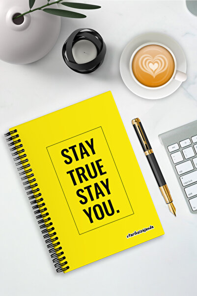 Harikalar Ofisi Stay True Stay You Themed Hardcover A5 Undated Academic Agenda