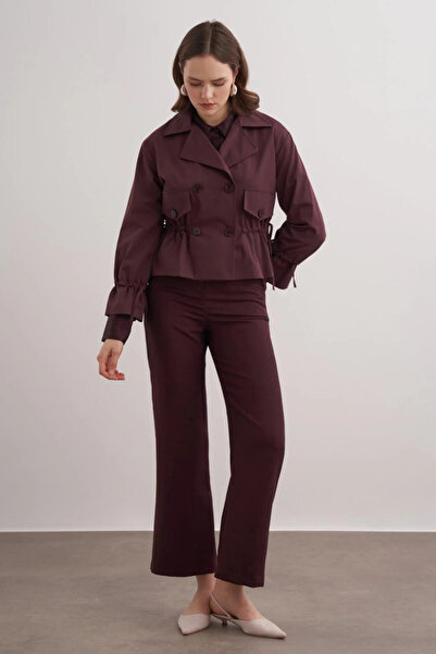 BUTİK C Kısa Trenç