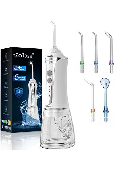 Youtrico جهاز تنظيف الأسنان بالماء اللاسلكي الاحترافي - HF5