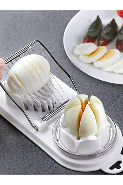 dorbe Egg Slicer with 2 Cutting Patterns – Smooth Slicing with Stainless Steel Wires